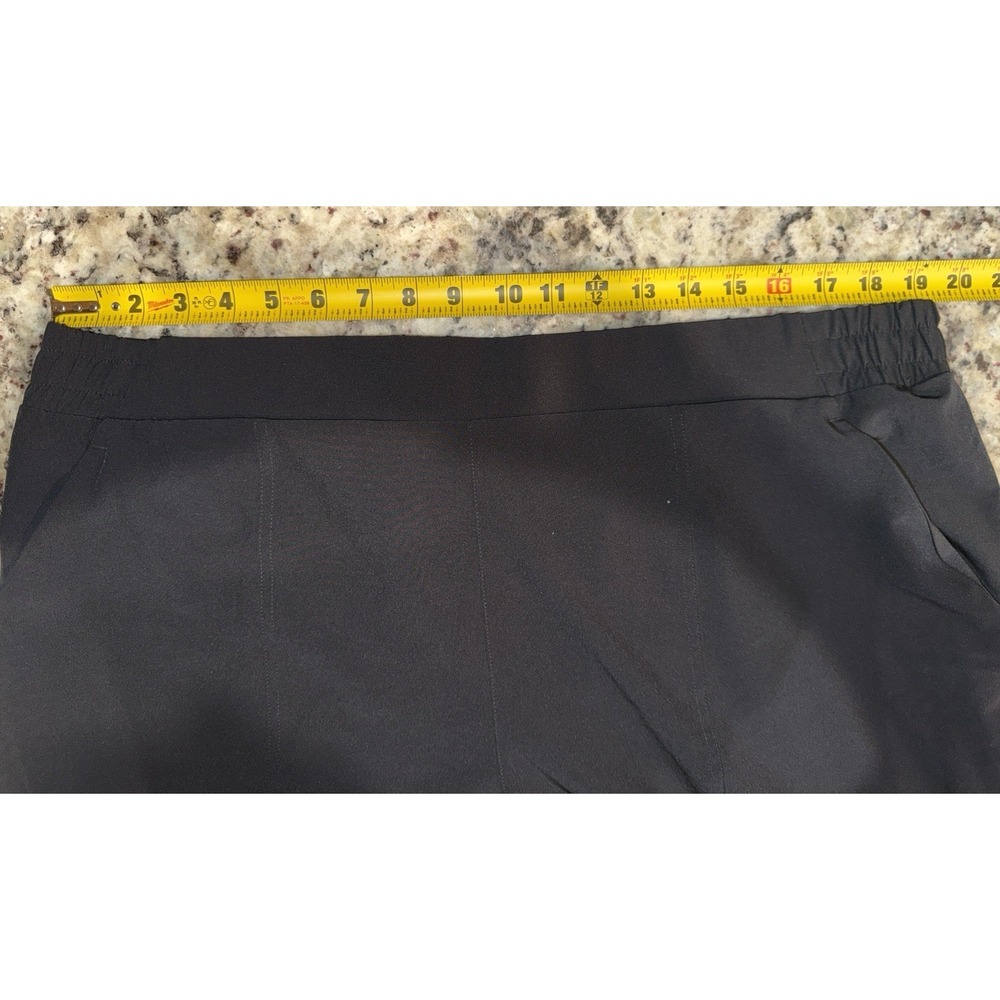 Fabletics Downtown Wide Leg Pants Women XXL 1X Black Yoga Travel Lounge NWT - Picture 8 of 8